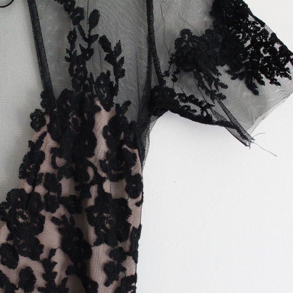 For Love and Lemons Embroidered Mesh Dress / Prom - Picture 5 of 11